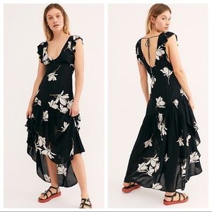 Free People She’s A Waterfall Floral Maxi Dress